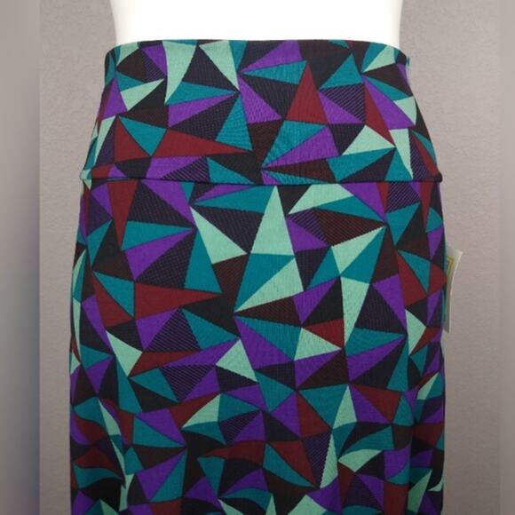 Lularoe Azure geometric print skirt size XS NWT - Picture 10 of 12